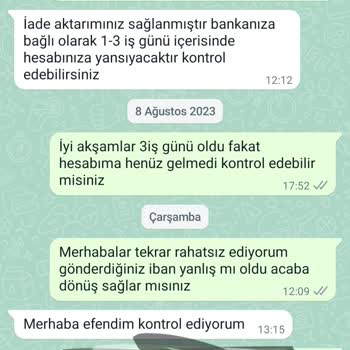 By Sadem İade Ücreti Ödeme Yapmıyor