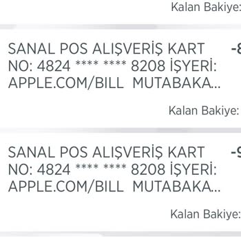 Apple.com Para Çekme