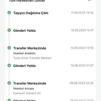 Trendyol'un AGT Kargo Firması