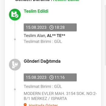 MNG Kargo Ürünümü Tanımadığım Birine Teslim Etti.