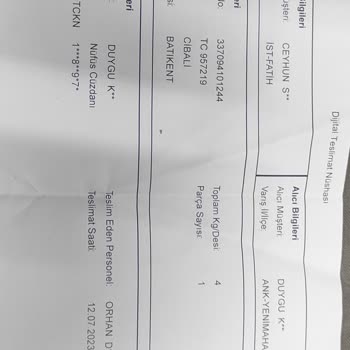 MNG Kargo Gönderimi Teslim Etmedi Ve Gönderi Kayboldu