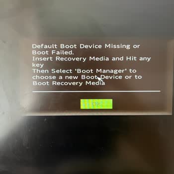Monster Notebook Abra A5 Default Boot Device Missing Or Boot Failed.