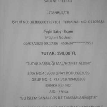 Sadenet Olmayan Abonelik İptali Ve Tekrar Alınan Fatura