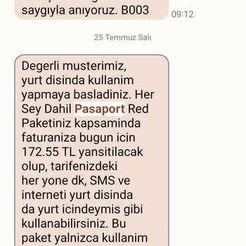 Vodafone Her Şey Dahil Pasaport