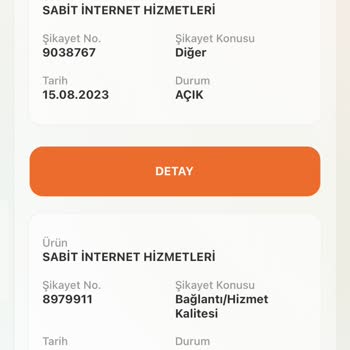 D-Smart İnternet Sorunu/cayma Bedeli/fatura