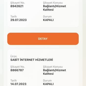 D-Smart İnternet Sorunu/cayma Bedeli/fatura