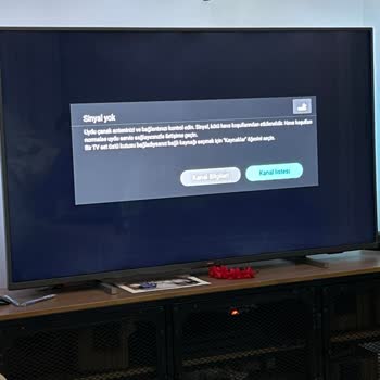 Philips TV Sinyal Yok. Uyarısı Alıyorum