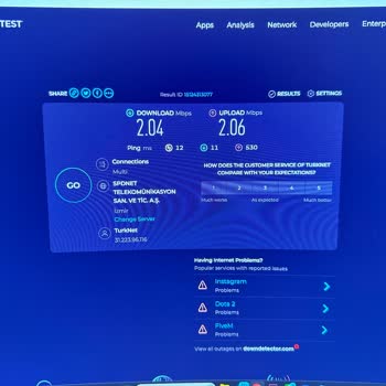 TurkNet İnternetinde Yaşadığım Hız Ve Kesinti Sorunları