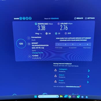 TurkNet İnternetinde Yaşadığım Hız Ve Kesinti Sorunları