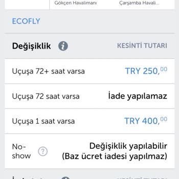Anadolu Jet Değişim Hakkı Gösterdiği Bileti Değiştirmiyor