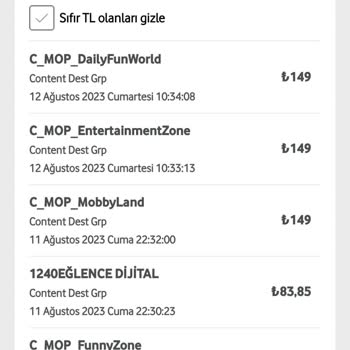 Vodafone Müşteri Hizmetleri Mağduriyeti