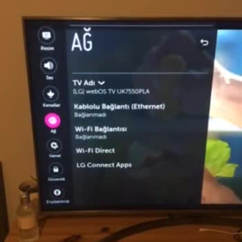LG TV Wi-Fi Açık Konuma Gelmiyor