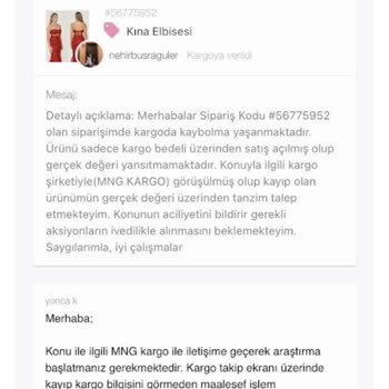 MNG Kargo Tazmin Süreci Yatmaması