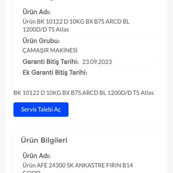 Beko Çamaşır Makinesi Ayıplı Ürün