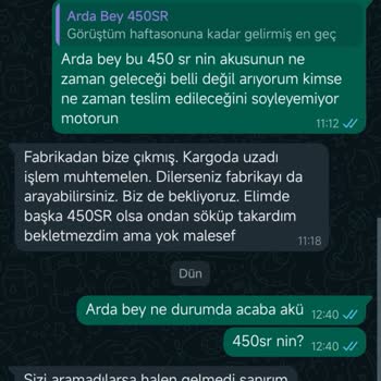 CFMOTO Esenyurt Abaylar Motor Mağdur Ediyor