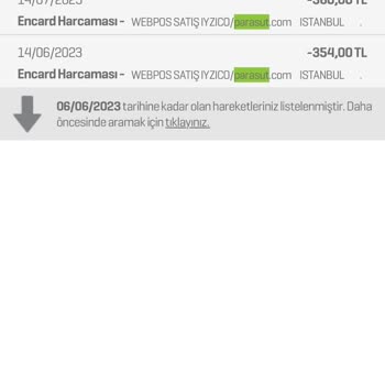 Paraşüt Sitesinin İzinsiz Abonelik Yenilemesi Ve Para Kesmesi