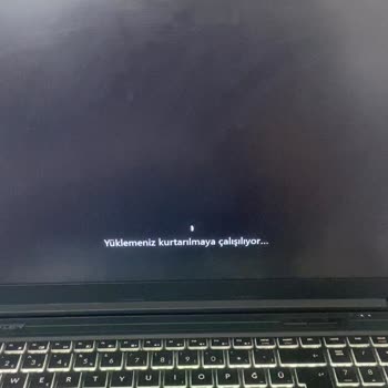 Monster Notebook Mavi Ekran Veriyor