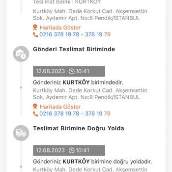 MNG Kargo Kurtköy Şubesi Adreste Olmamıza Rağmen Teslimat Yapmıyor.