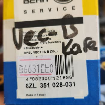 İntermobil Vectra B Behr Hella Klima Basınç Müşürü