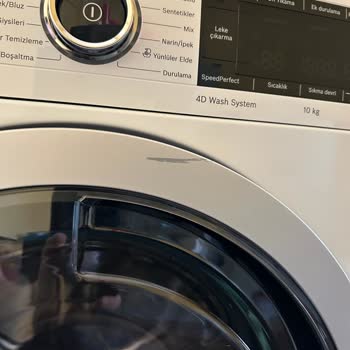 Logistics Concealing Flaws during Bosch Washing Machine Delivery