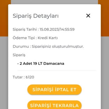 Saka Su Ücretini Aldığı Siparişimi Teslim Etmiyor