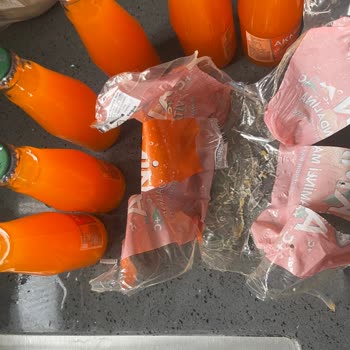 Akmina Soda Ambalaj İçinde Cam Kırığı