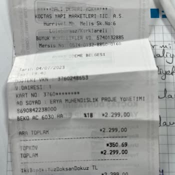 Koçtaş Ürün Teslimatı Yapılmadığı İçin Para İadesi