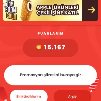 Algida Dondurma Puanlarını Kullanmamak