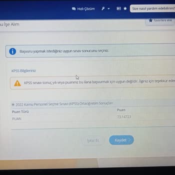 ÖSYM KPSS Sınav Sonuç