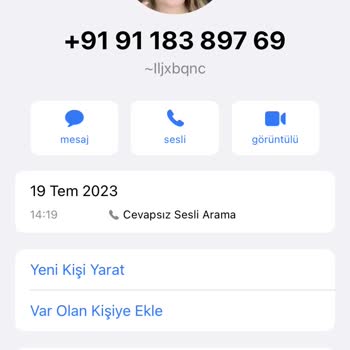 WhatsApp Yurt Dışı Hatlarından Arama Ve Mesaj Alıyorum