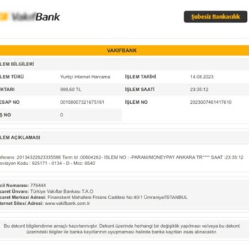 Money Pay Firması Parama El Koydu