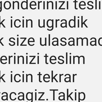 Kuryenet-gönderinizi Asla Zamanında Alamayacaksınız