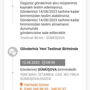 MNG Kargo Kargom Teslim Edilmedi