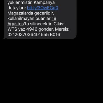 50Tl Watsons Club Puanımı Kullanamıyorum
