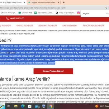 Generali Sigorta İkame Araç Hizmeti Sorunu