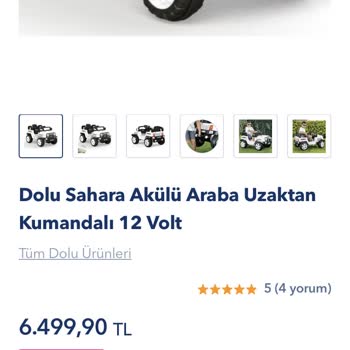Baby Mall Sitesinden Sepete Eklediğim 4199 TL Ödeme Yaparken 6499 TL