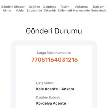 Sürat Kargo Teslim Edilemeyen Kargo