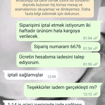 Qafiye Prive Sayfası İademi Yatırmıyor
