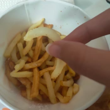 Burger King Çiğ Ve Erimiş Patates