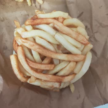 Burger King Çiğ Ve Erimiş Patates