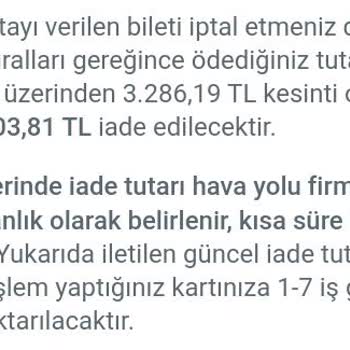 Anadolu Jet Bilet İptali İçin Alınmak İstenen Fahiş Kesinti