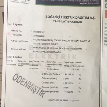 Boğaziçi Elektrik - Bedaş Kaçak Kullanım Diye Usulsüz Alınan Ücret