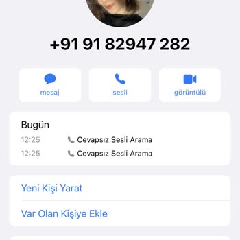 WhatsApp Yabancı Numaranın Sürekli WhatsApp Üzerinden Araması