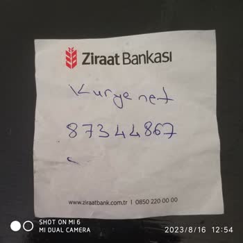 Ziraat Bankası Gelmeyen Banka Kartı.