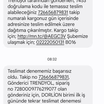 MNG Kargo Eskişehir Dorlion Şubesi Kargomu Getirmiyor