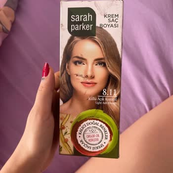 Sarah Parker Sarı Saç Boyası Saçımı Kahverengi Yaptı