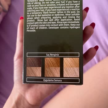 Sarah Parker Sarı Saç Boyası Saçımı Kahverengi Yaptı