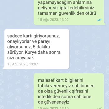 Sahibinden Param Güvende Güvenilir Değil!