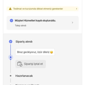 Hepsiburada Teslimat Sorunu İlgisizlik