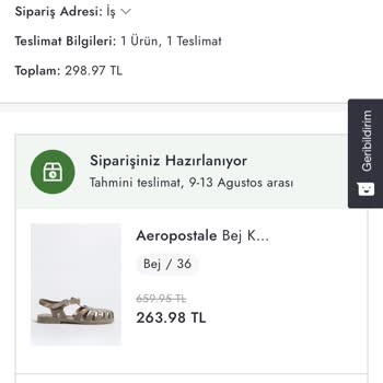 Boyner Sipariş 12 Gündür Gelmedi